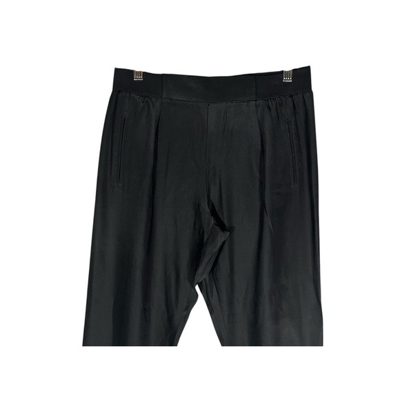 ATM Anthony Thomas Melillo 100% Silk Jogger Pants Sz‎ XS Black $275 Neutral City - Picture 7 of 10